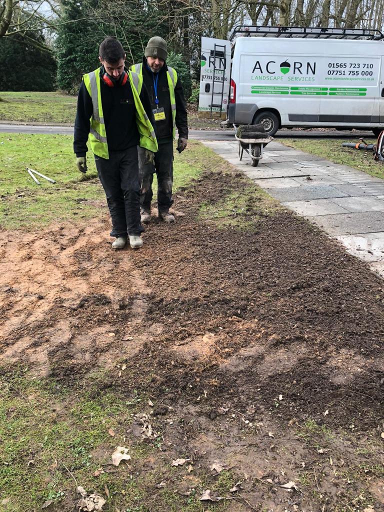 Turfing in Knutsford